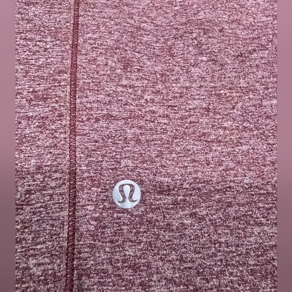 Lululemon Base Runner Jogger Sweatpants Rulu Heathered Bordeaux Drama Size 4 - Picture 5 of 8
